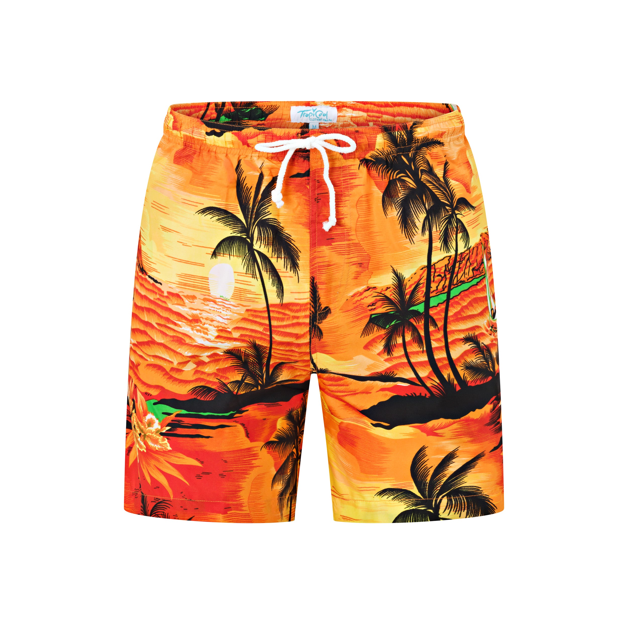 Sunset Orange Adult Shorts – TropicoolClothing
