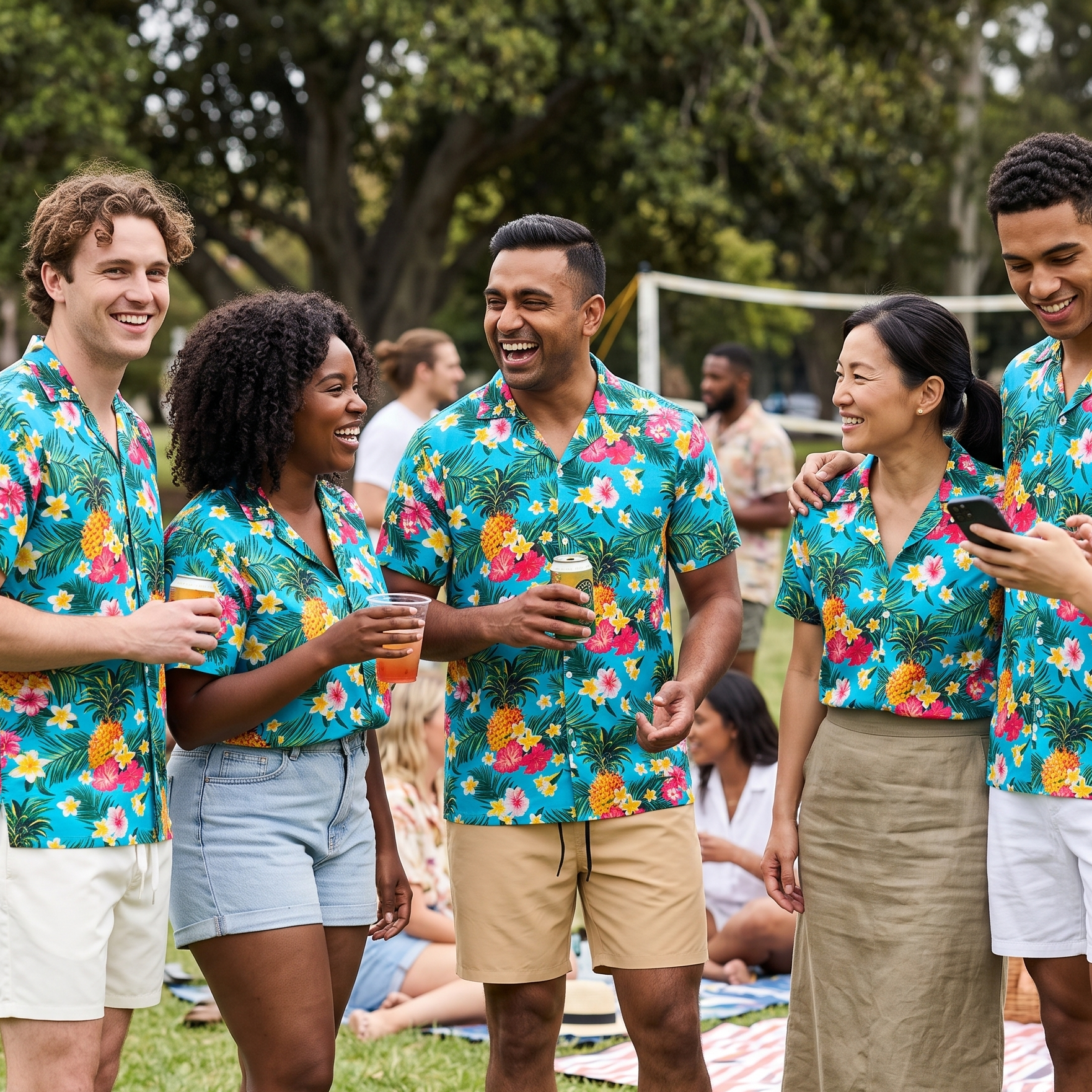Hawaiian & Christmas Shirts for Corporate Events