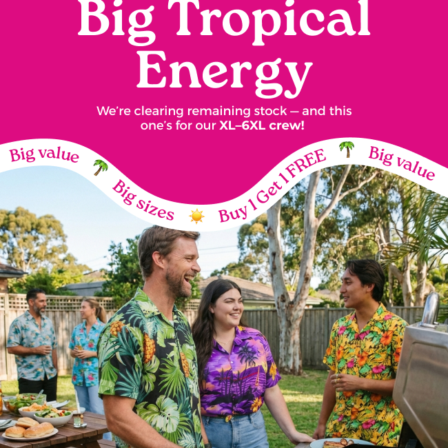 Buy 1 get 1 Free XL to 6XL