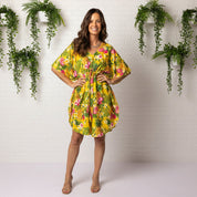 Aloha Yellow Kaftan
