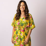 Aloha Yellow Kaftan