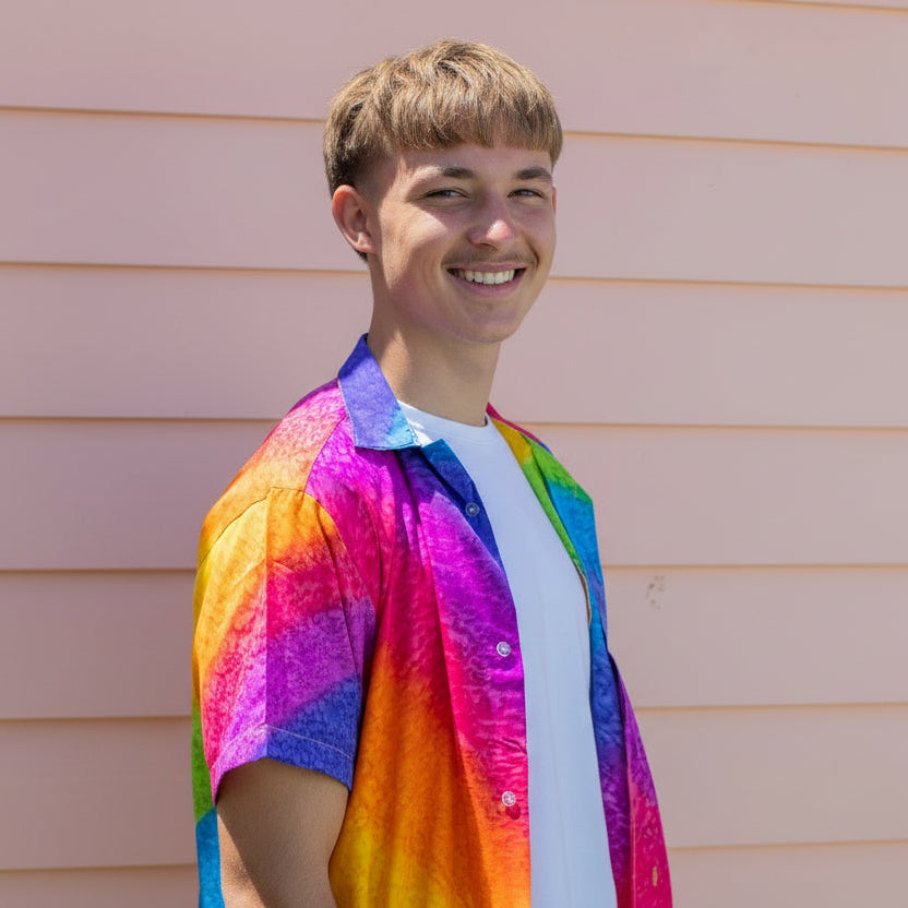 Rainbow Adult Shirt and Shorts Set
