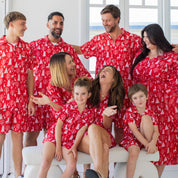 Reindeer Red Shirt and Shorts - Set