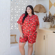 Gingerbread Jest Christmas Adult Shorts