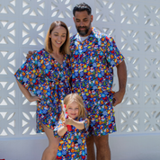 Celebrations Blue Christmas Adult Shirt