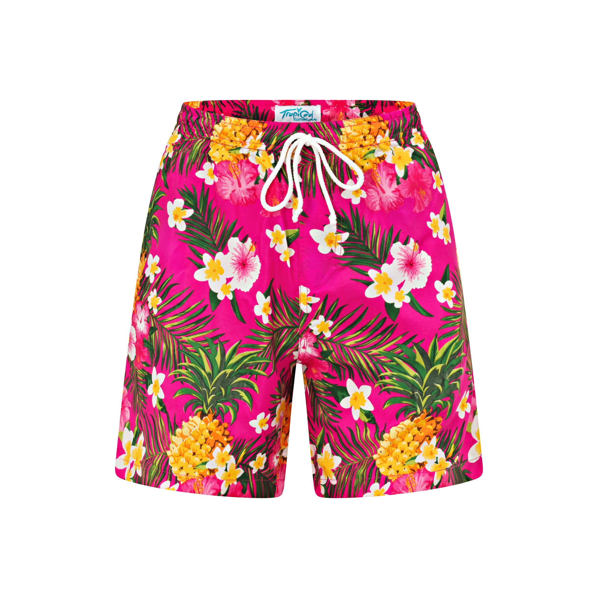 Aloha Pink Adult Shorts