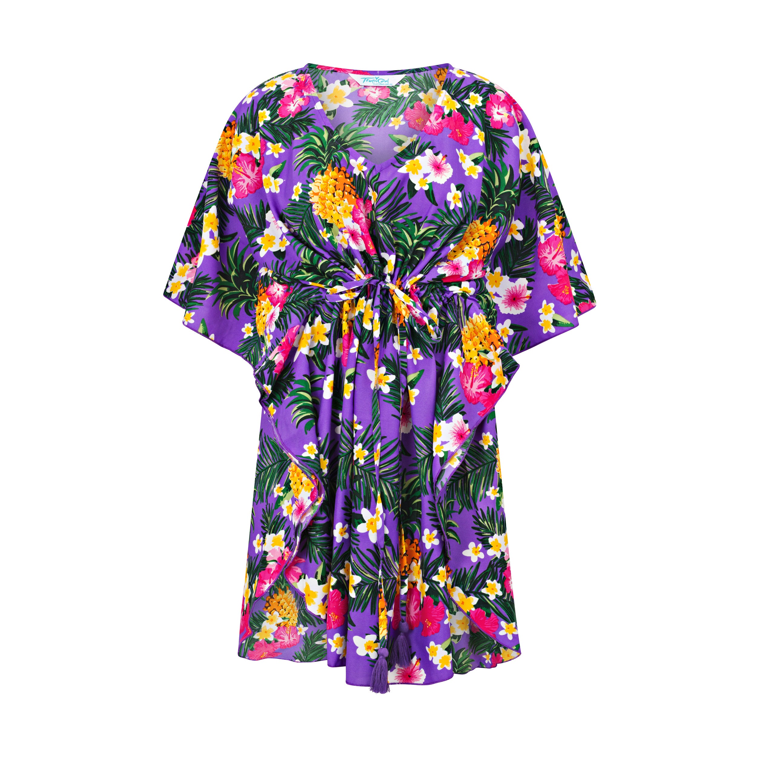 Aloha Purple Kaftan