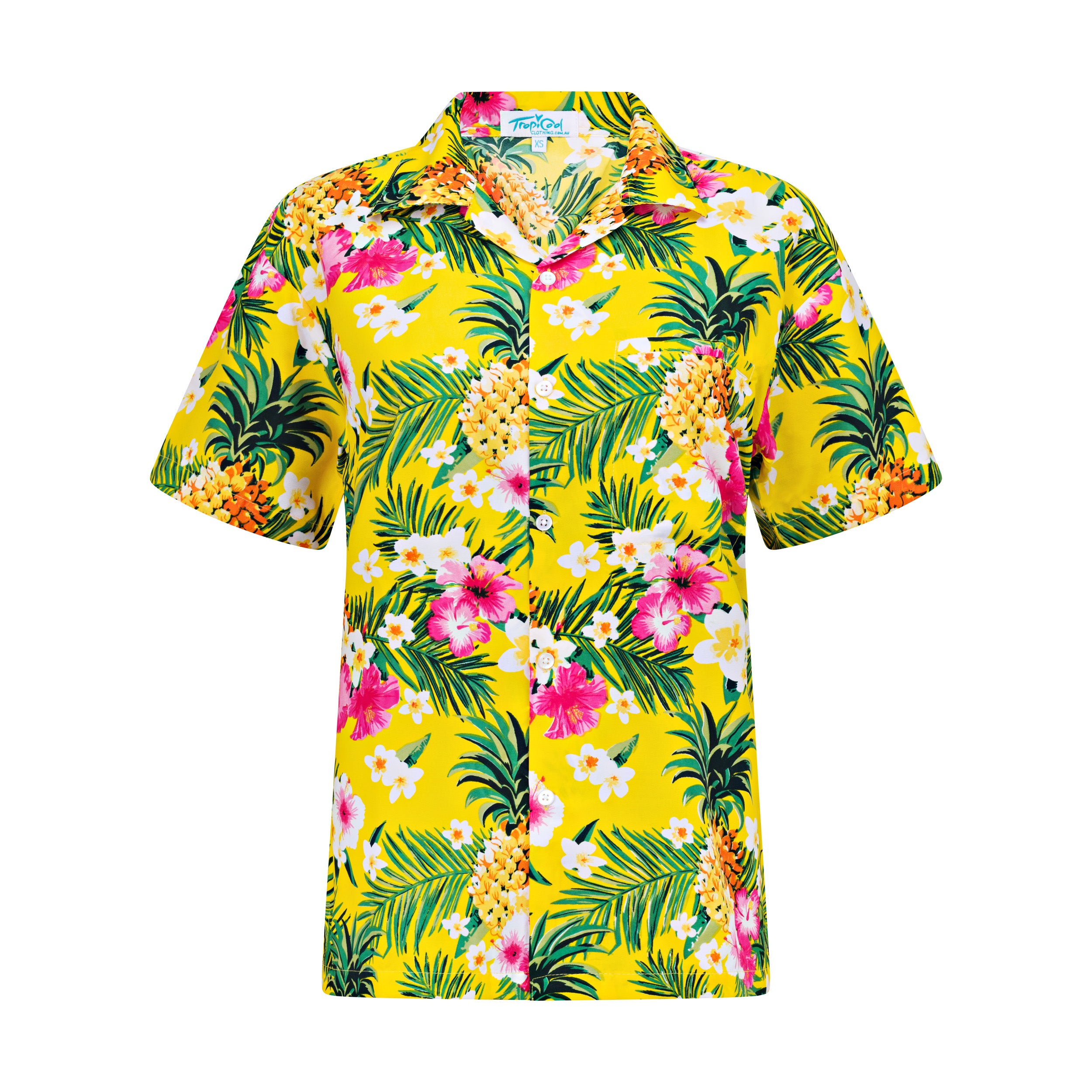 Aloha Yellow Adult Shirt