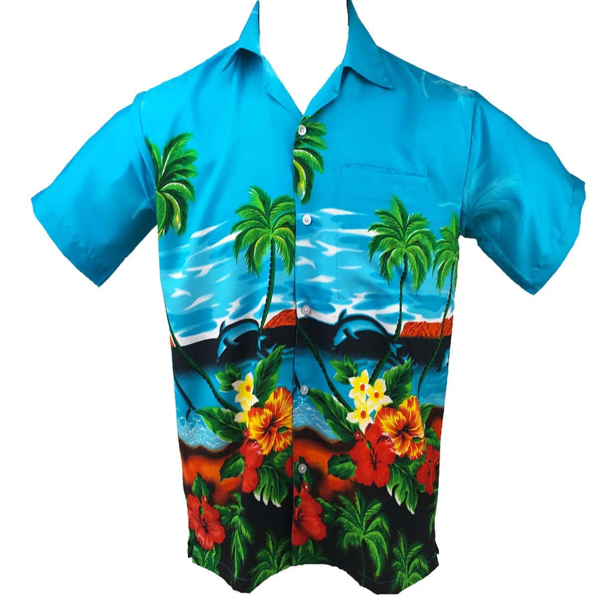 Dolphin Turquoise Adult Shirt