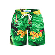 Sunset Green Kids Shorts