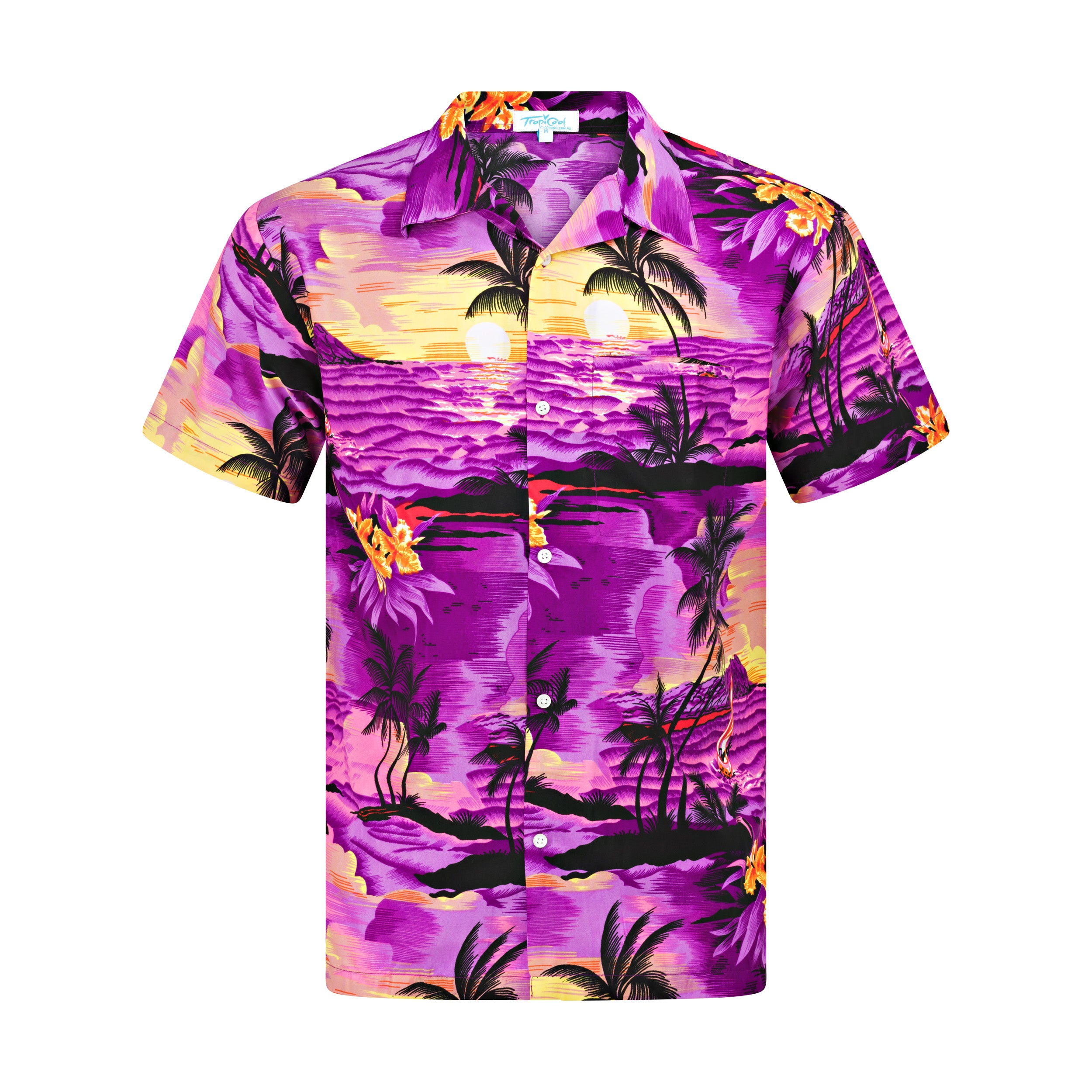 Sunset Purple Adult Shirt