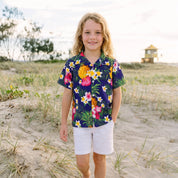 Aloha Navy Kids Shirt