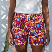 Celebrations Purple Christmas Adult Shorts