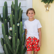 Gingerbread Jest Christmas Kids Shorts