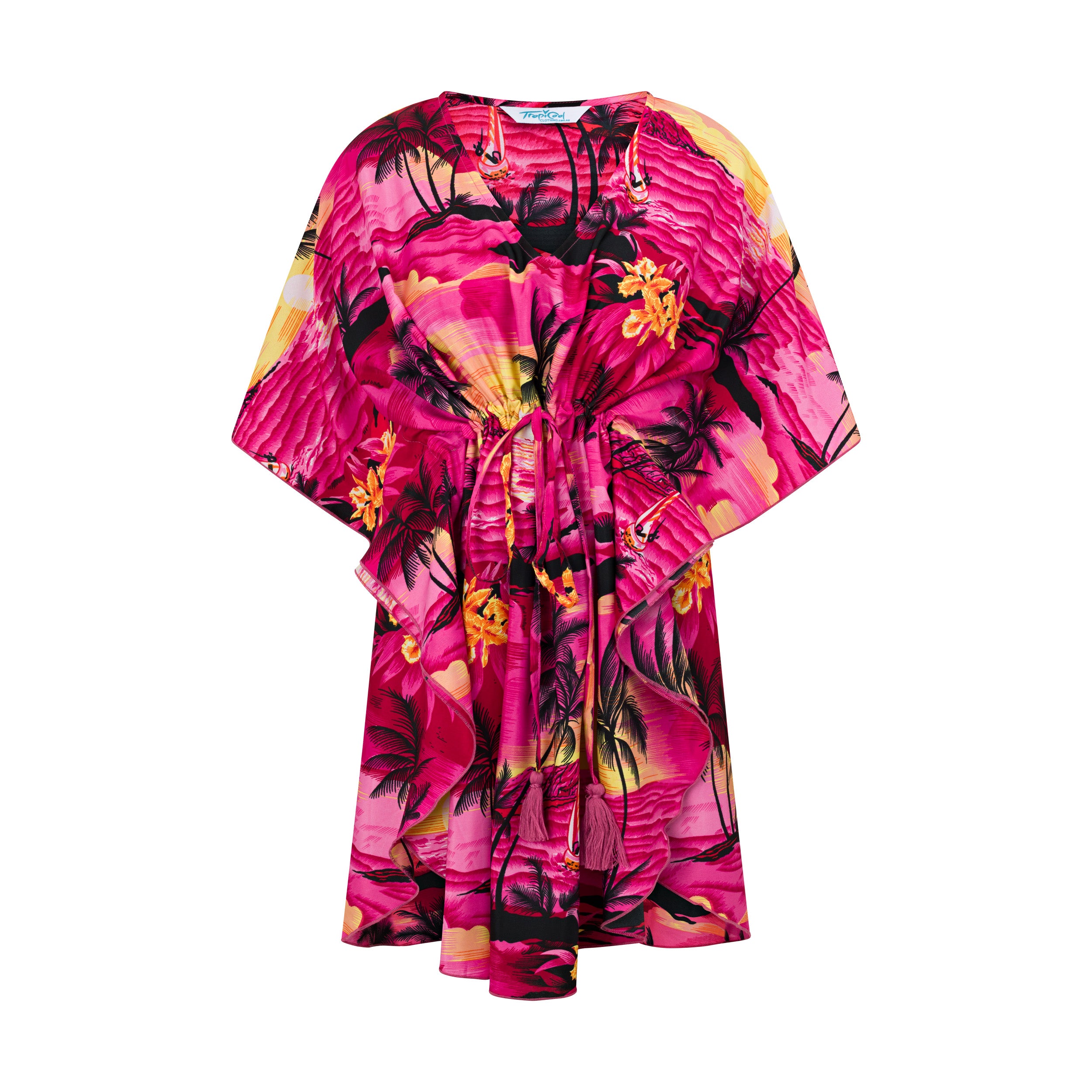 Sunset Pink Kaftan