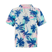 Beach Palm Breeze Rayon Kids Shirt