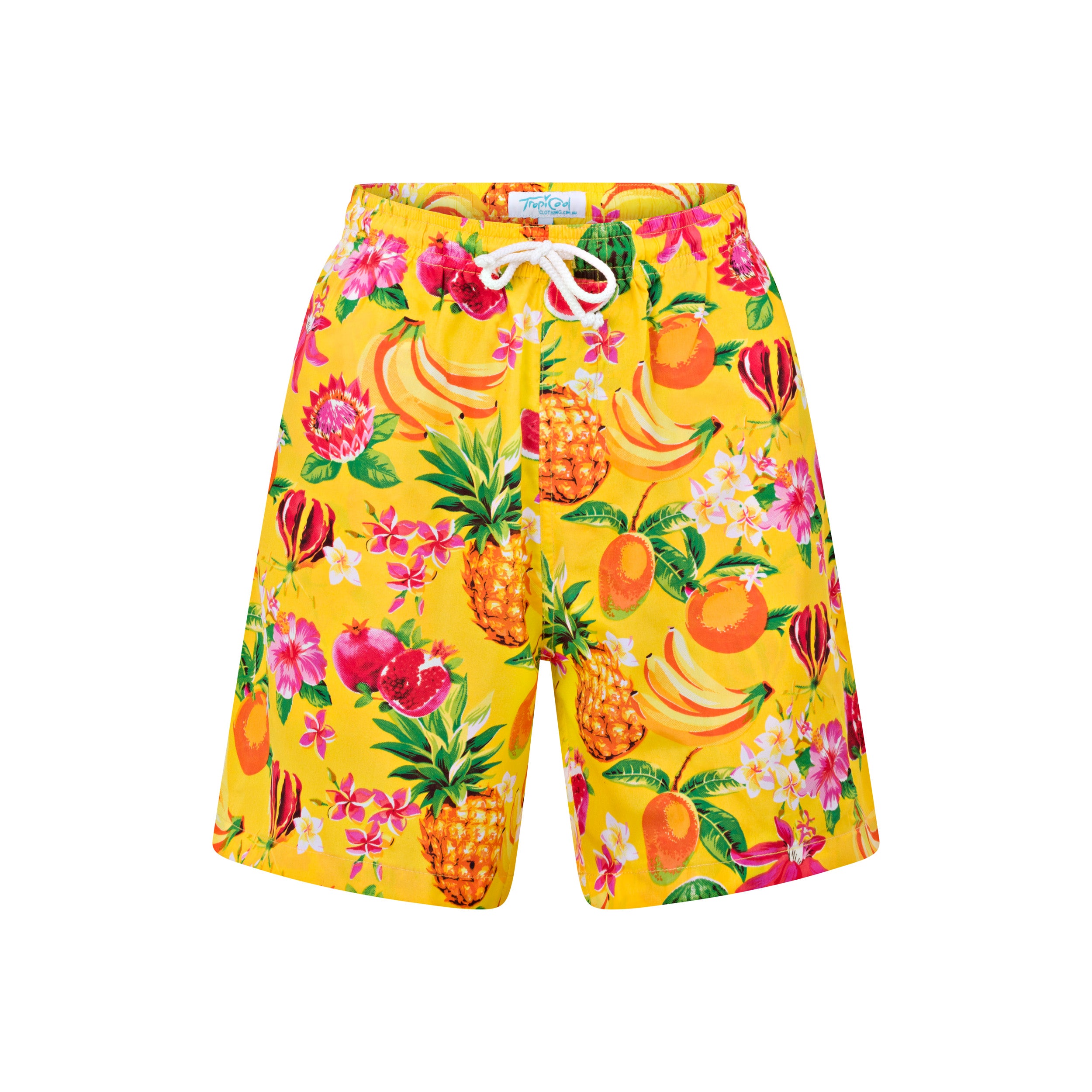 Tutti Frutti Yellow Adult Shorts